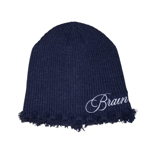 NAVY BRAINROT BEANIE