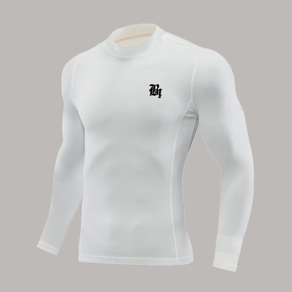 COMPRESSION L/S WHITE