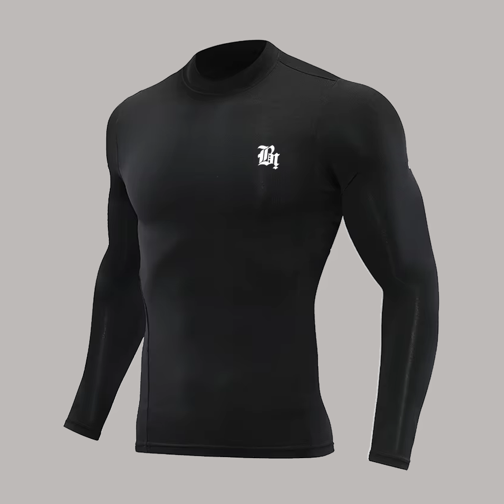 COMPRESSION L/S BLACK