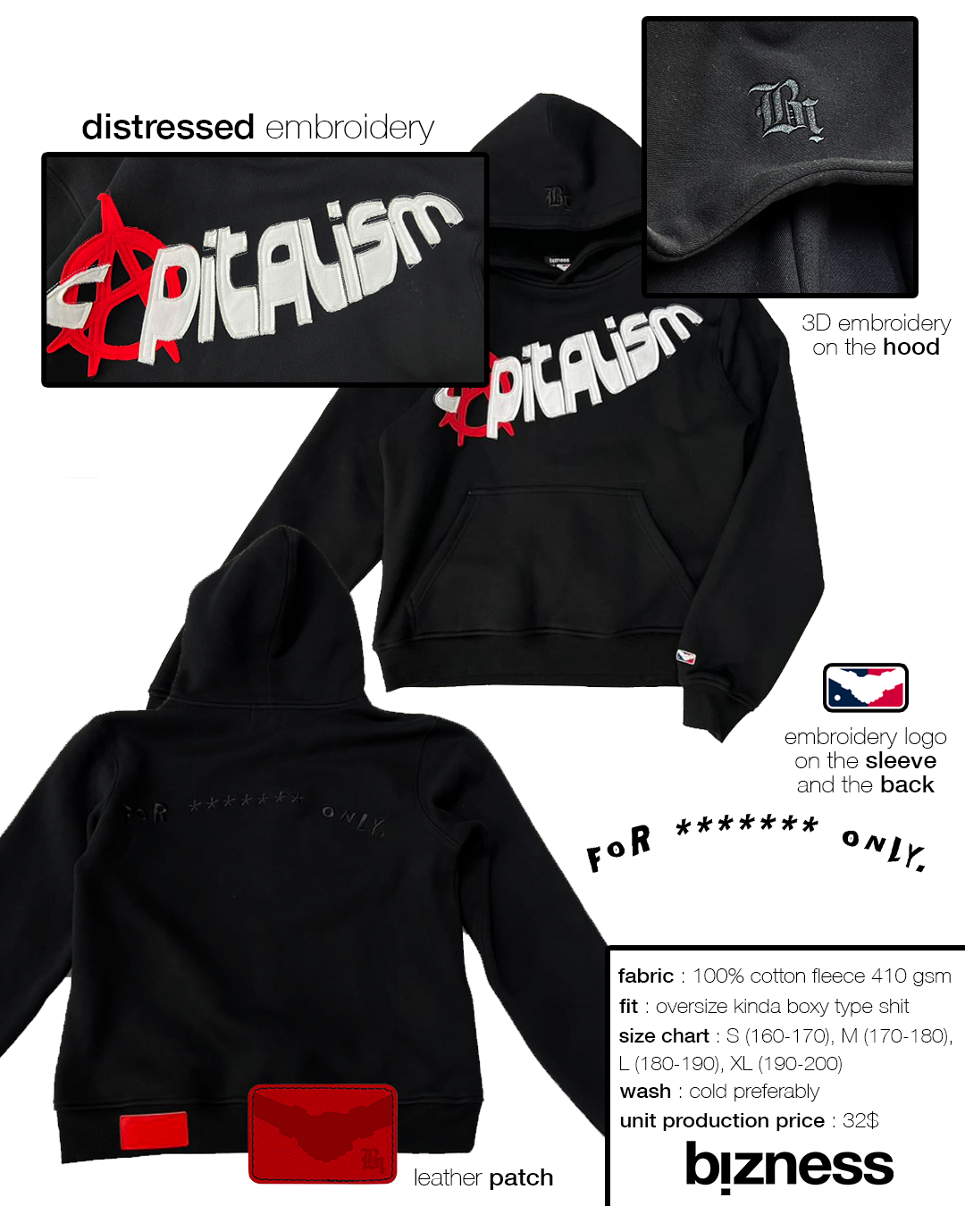 C🅰️PITALISM HOODIE