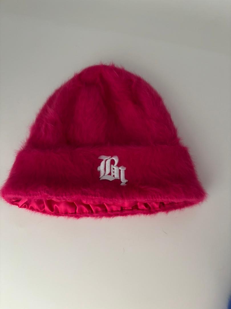 SATIN CHERRY BEANIE