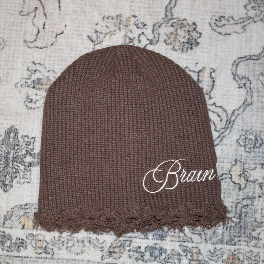 BROWNIE BRAINROT BEANIE