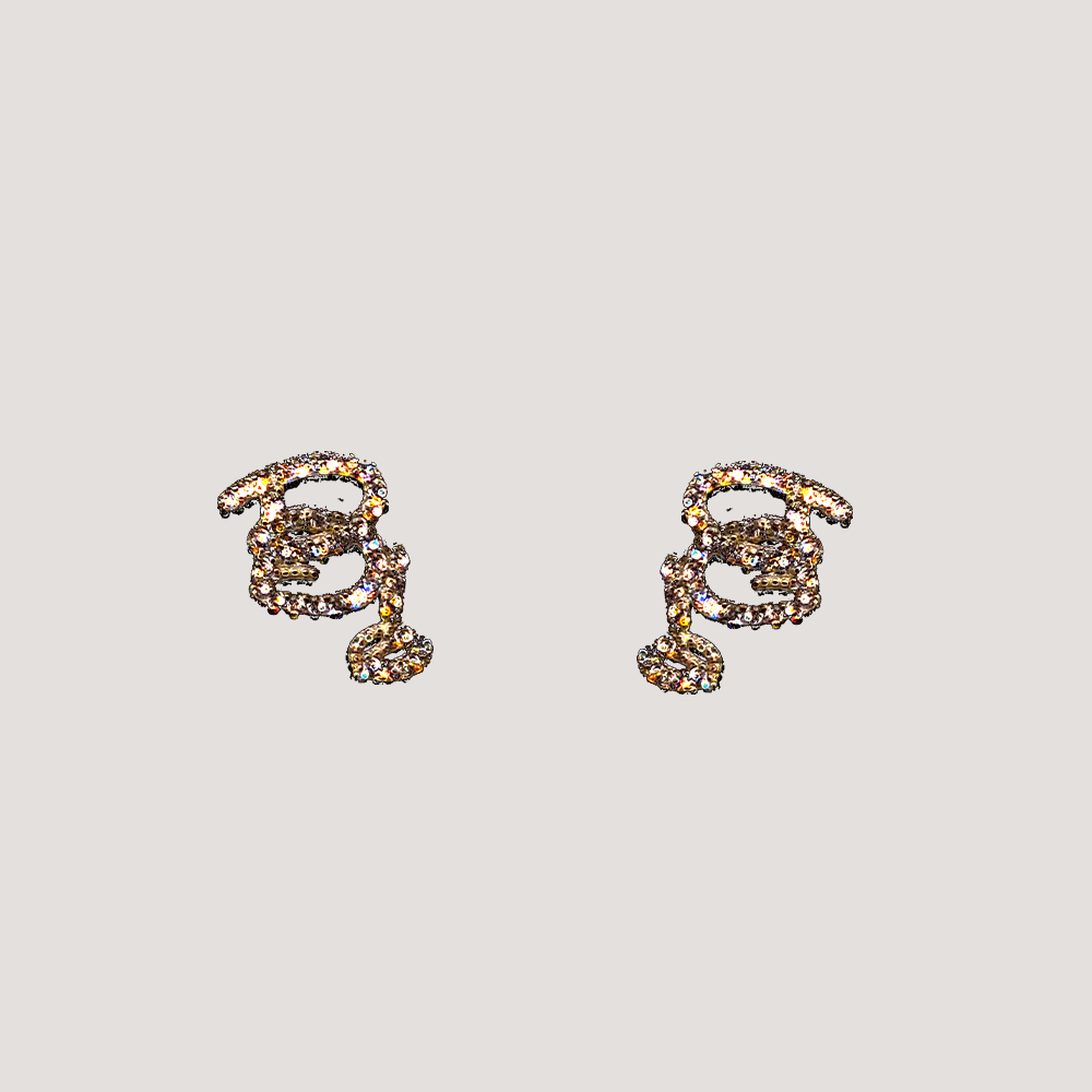 GOLD CUTE EARRINGZ