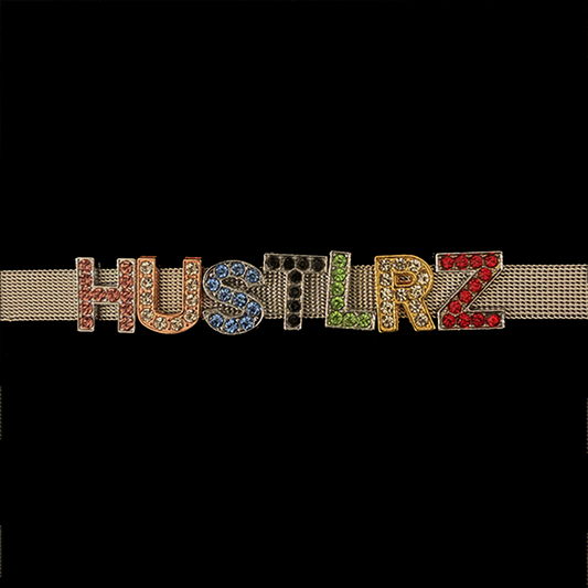 HUSTLRZ SILVER COLORZ BRÆCELËT