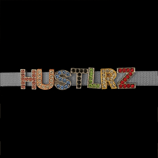 HUSTLRZ SILVER COLORZ BRÆCELËT