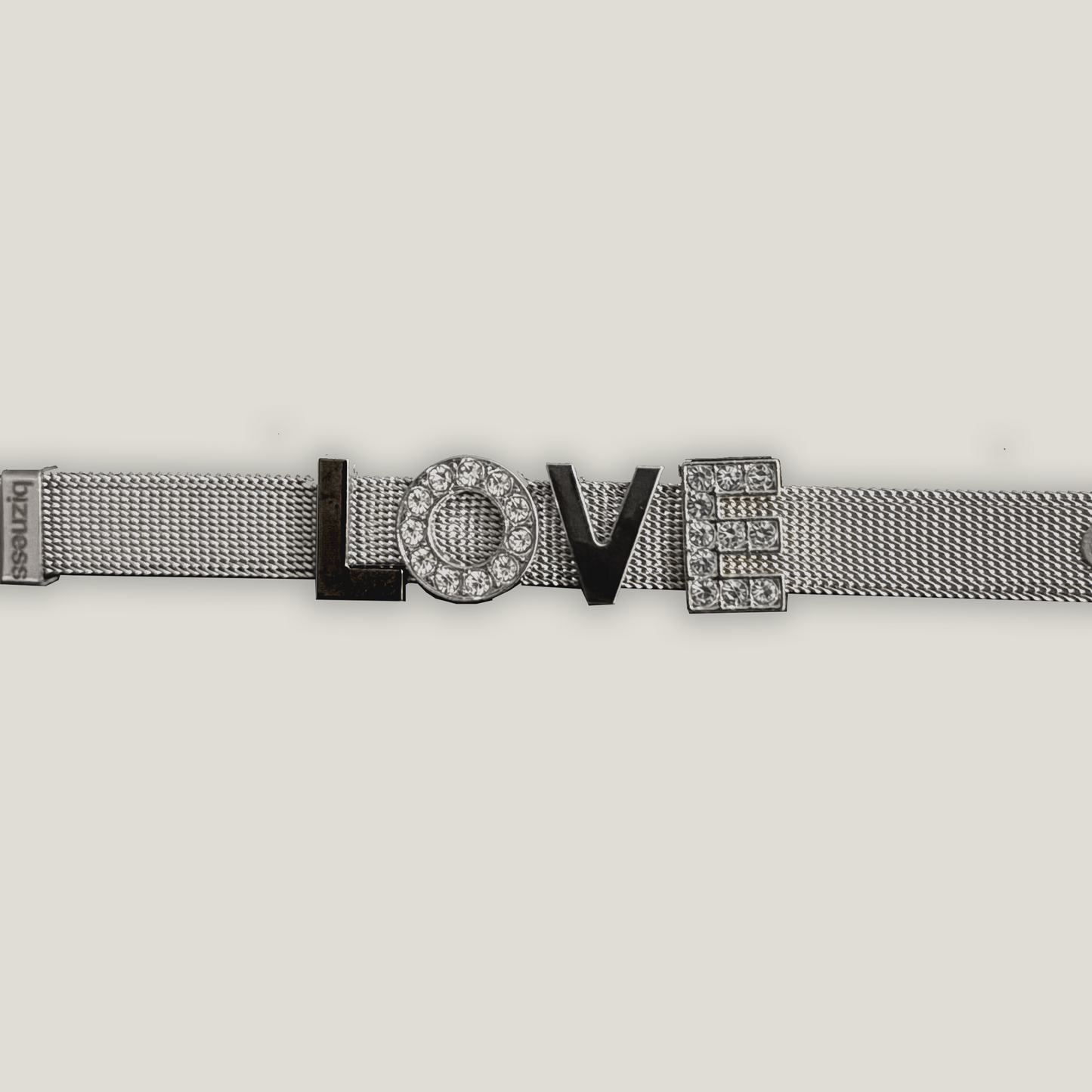 LOVE SILVER BRÆCELËT