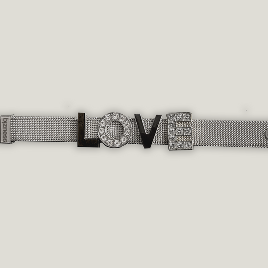 LOVE SILVER BRÆCELËT