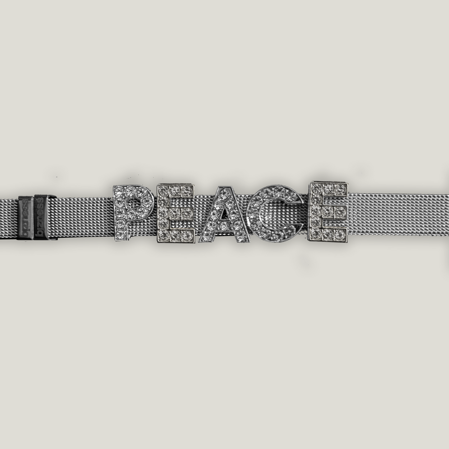 PEACE SILVER BRÆCELËT