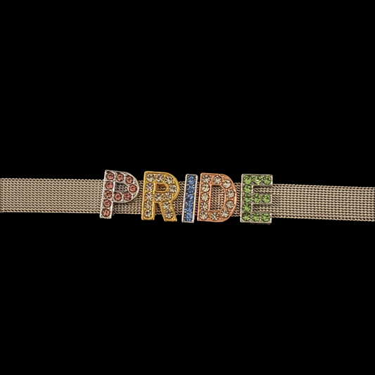 PRIDE SILVER COLORZ BRÆCELËT