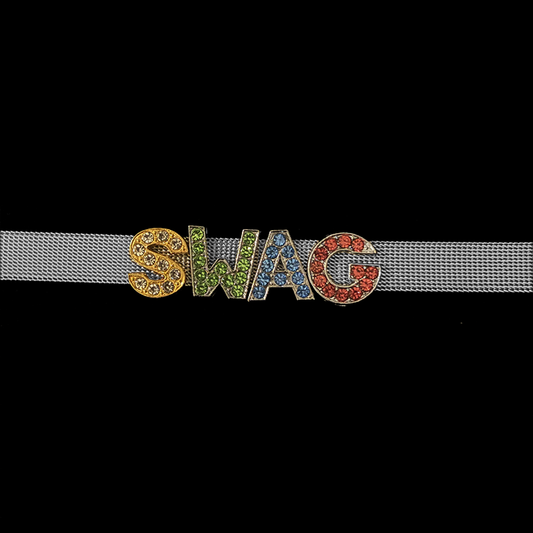 SWAG SILVER COLORZ BRÆCELËT